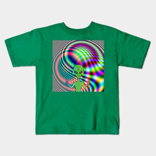 I BELIEVE Aliens Exist Kids T-Shirt